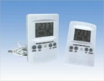 Max-min thermo hygro & clock