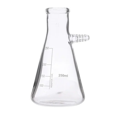 Flask Conical Filteration Laboratory Equipments Supplies