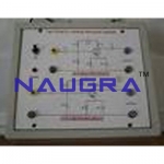 Two Stage RC Coupled Transistor Amplifier For Electrical Lab Training