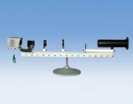 Demonstrator for optical interference , diffraction and polarization