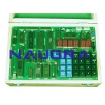 Microcontroller Trainer Kit (LED) For Electrical Lab Training