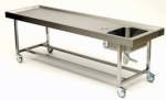 Autopsy Table with Wheels