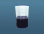 Plastic measuring cylinder