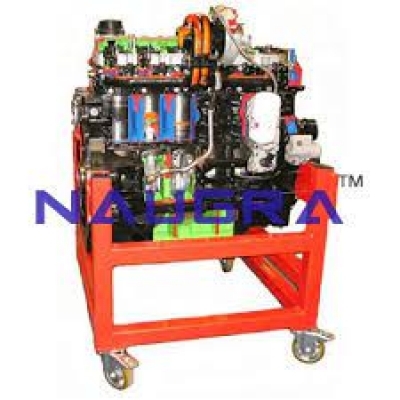 HGV 4/6 Cylinder Common Rail Diesel Engine- Engineering Lab Training Systems