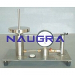 Dead Weight Type Oil Water Constant Pressure System For Testing Lab