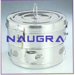 Dressing Drum (Sterilizer Shallow)