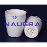 Porcelain Gooch Crucible Laboratory Equipments Supplies