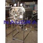 Horizontal Rectangular High Pressure Steam Sterilizer