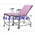 Delivery Bed With Removable Legs Section On Castor