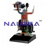 4stroke Petrol Engine with Mono jetronic Electronic Injection Model- Engineering Lab Training Systems