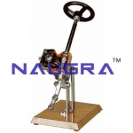 Steering Box with Hourglass Screw- Engineering Lab Training Systems