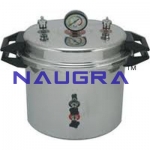 Portable Autoclave Single Drum (Aluminium)